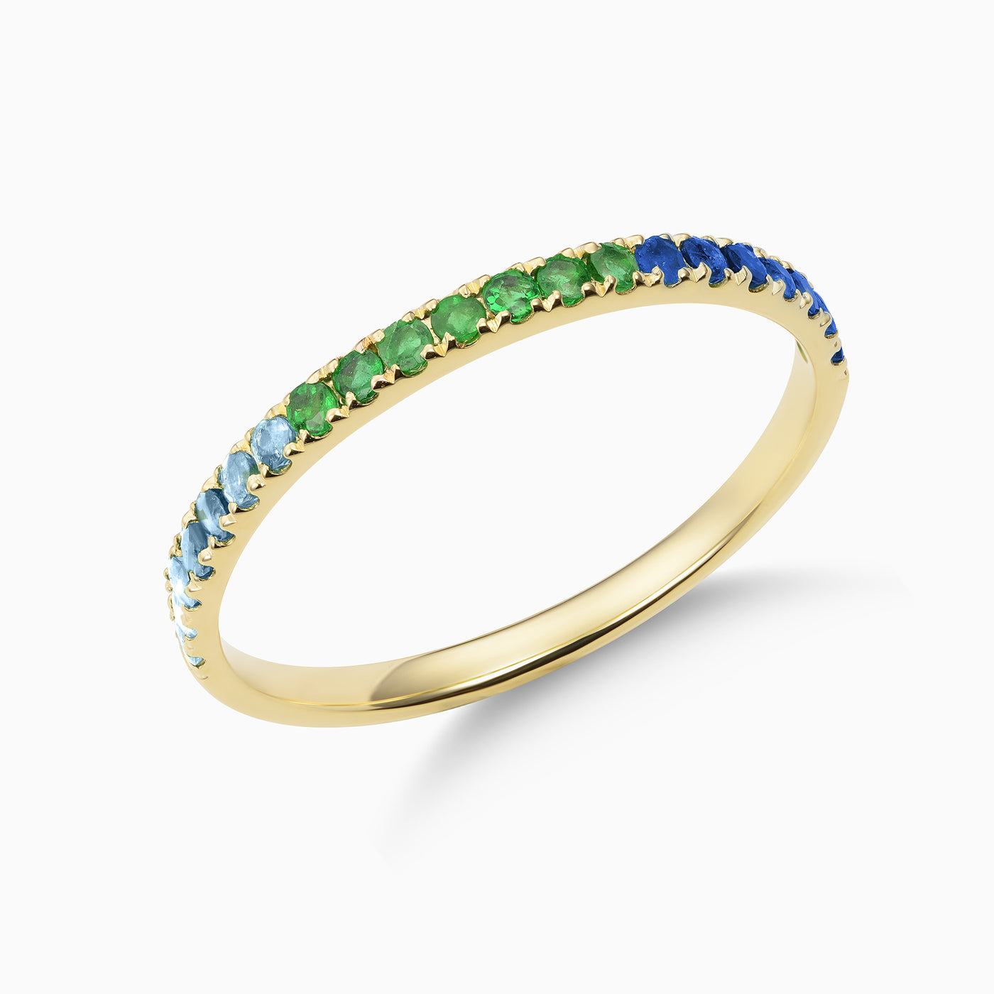 Essential Duo & Trio Birthstone Band