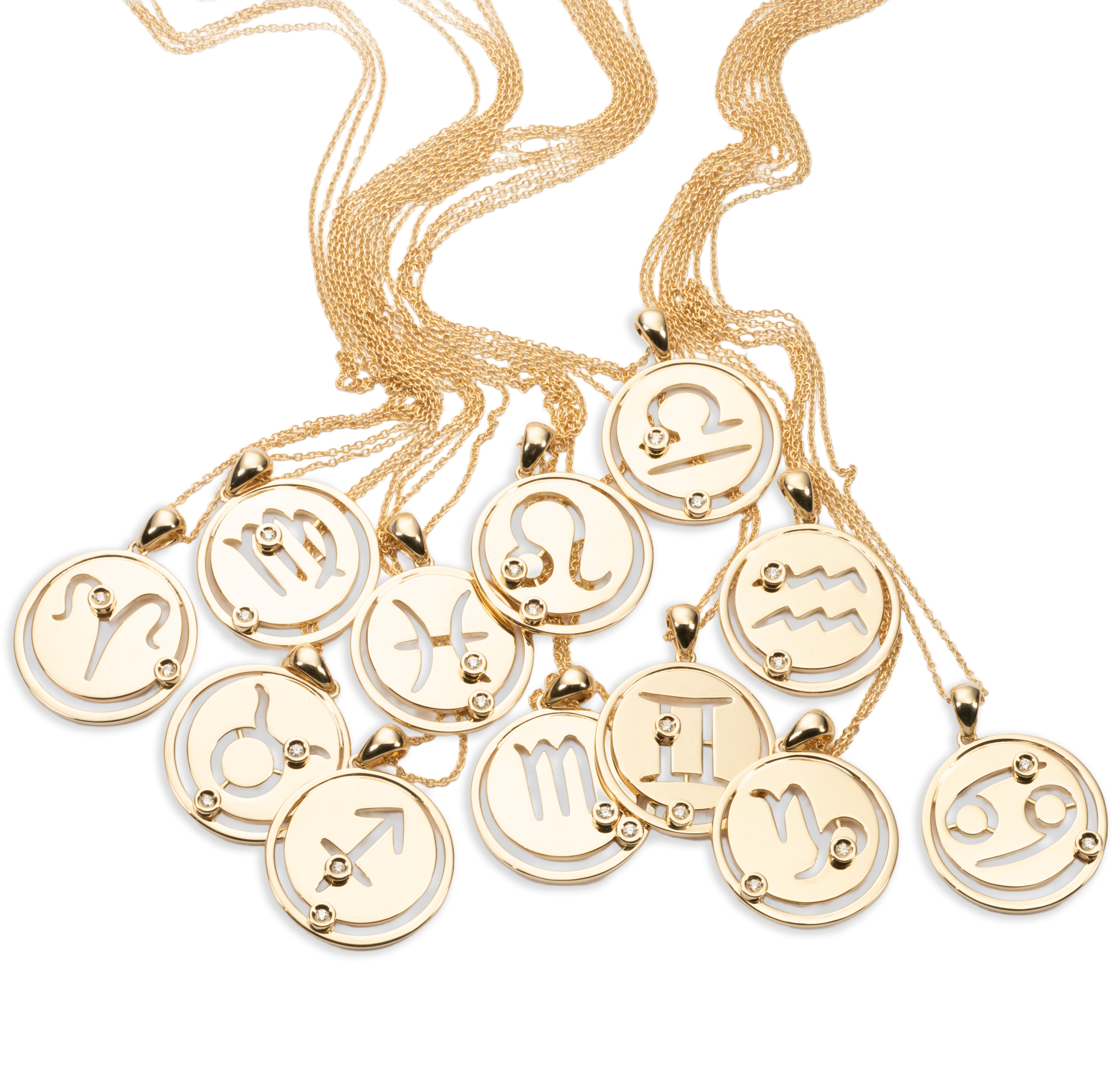 Joujou Zodiac Necklaces