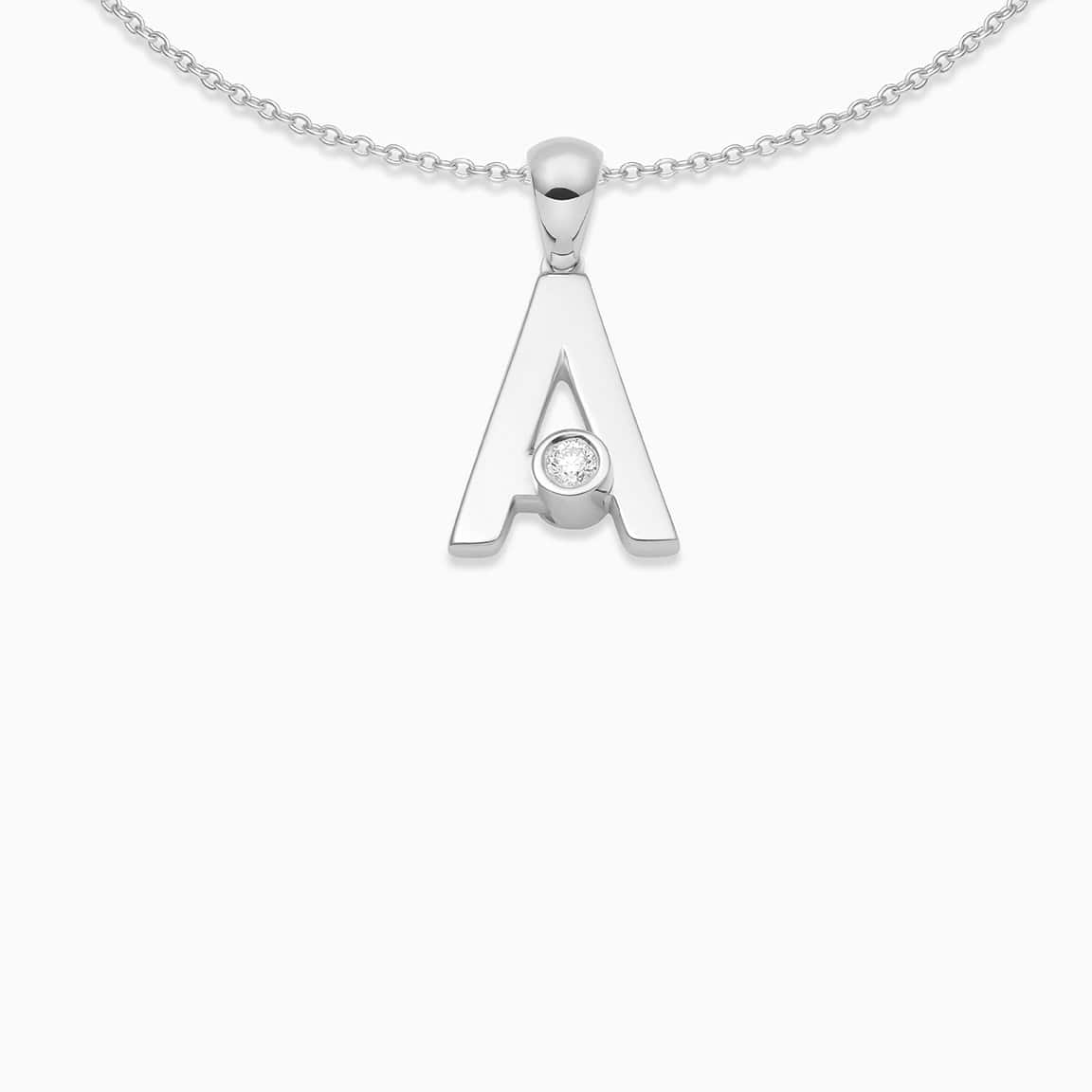 Joujou A Necklace in 18kt white gold