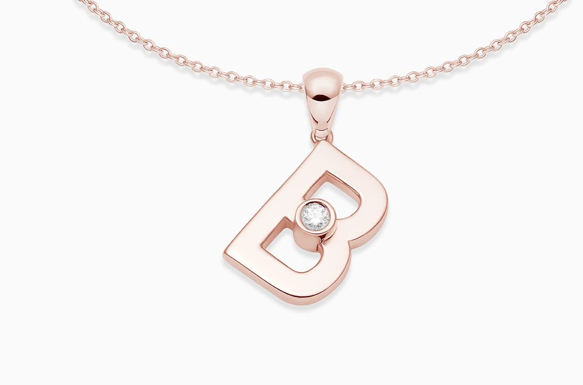 Joujou B Necklace in 18kt rose gold