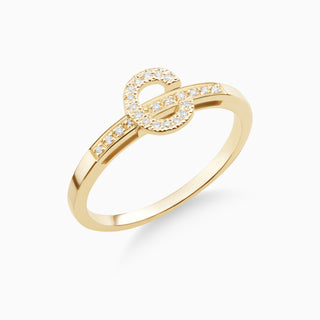 Joujou C Band in 18kt yellow gold
