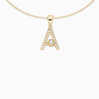 Joujou Diamond A Necklace in 18kt yellow gold