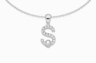 Joujou Diamond S Necklace in 18kt white gold