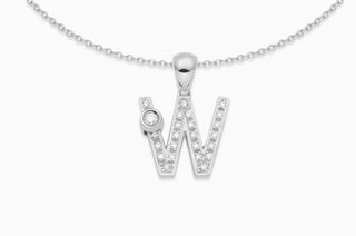 Joujou Diamond W Necklace in 18kt white gold