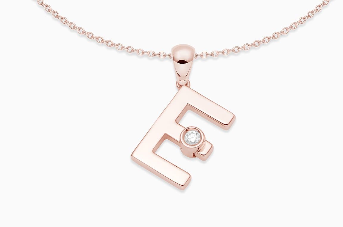 Joujou E Necklace in 18kt rose gold