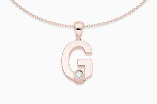 Joujou G Necklace in 18kt rose gold