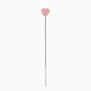 Joujou Heart Stud Drop in 18kt white gold