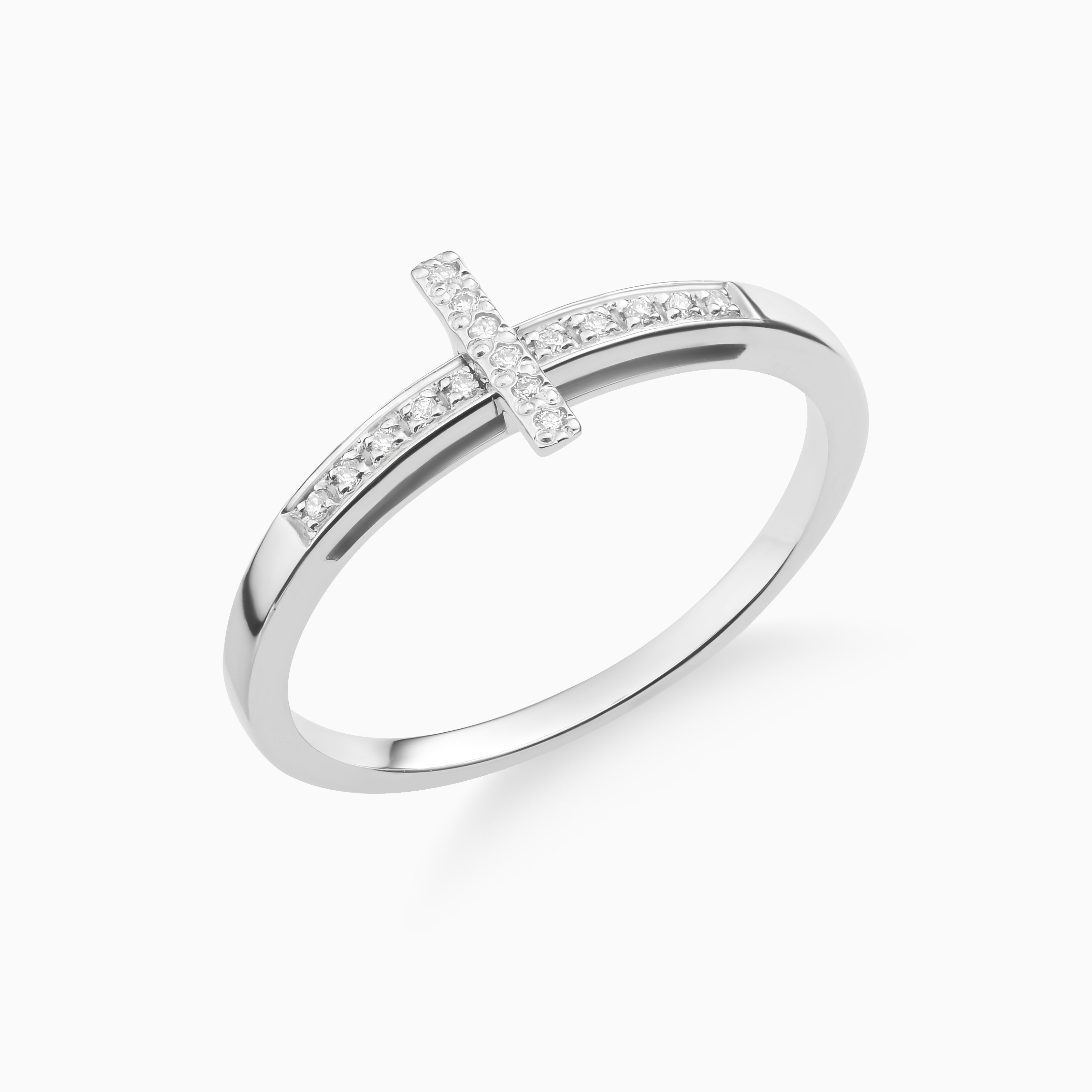 Joujou I Band in 18kt white gold