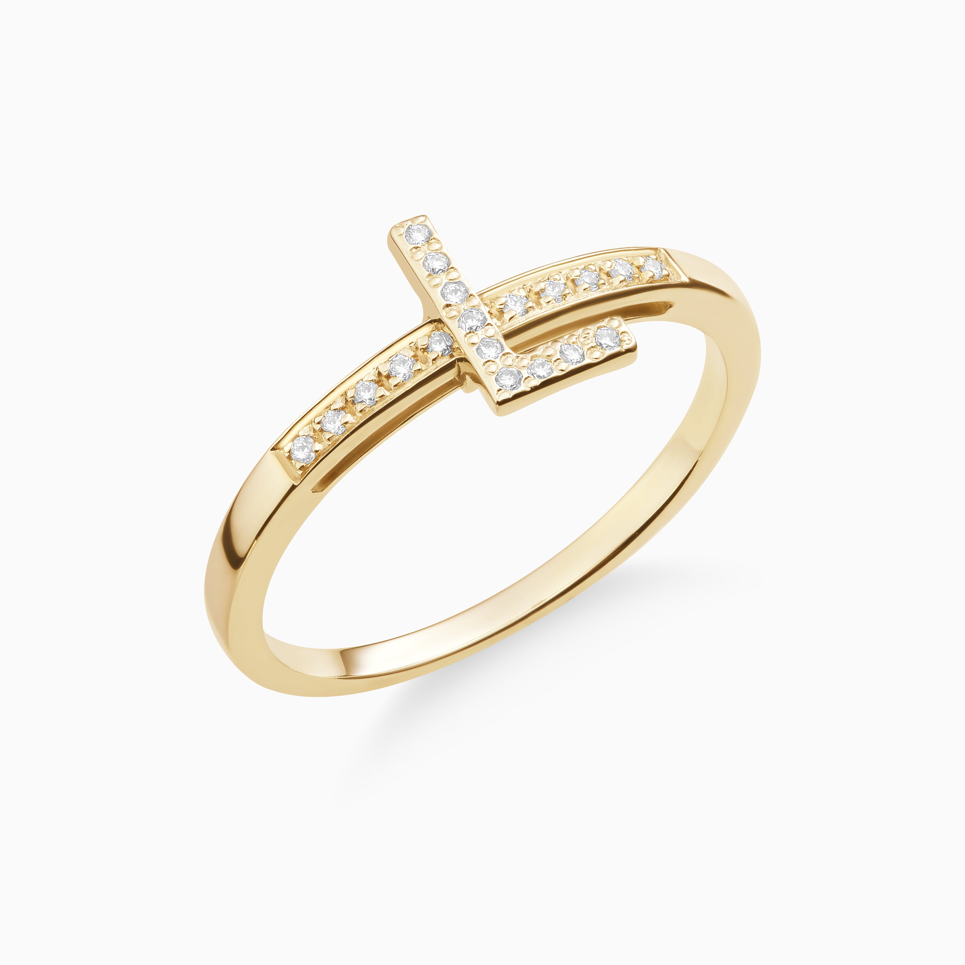 Joujou L Band in 18kt yellow gold