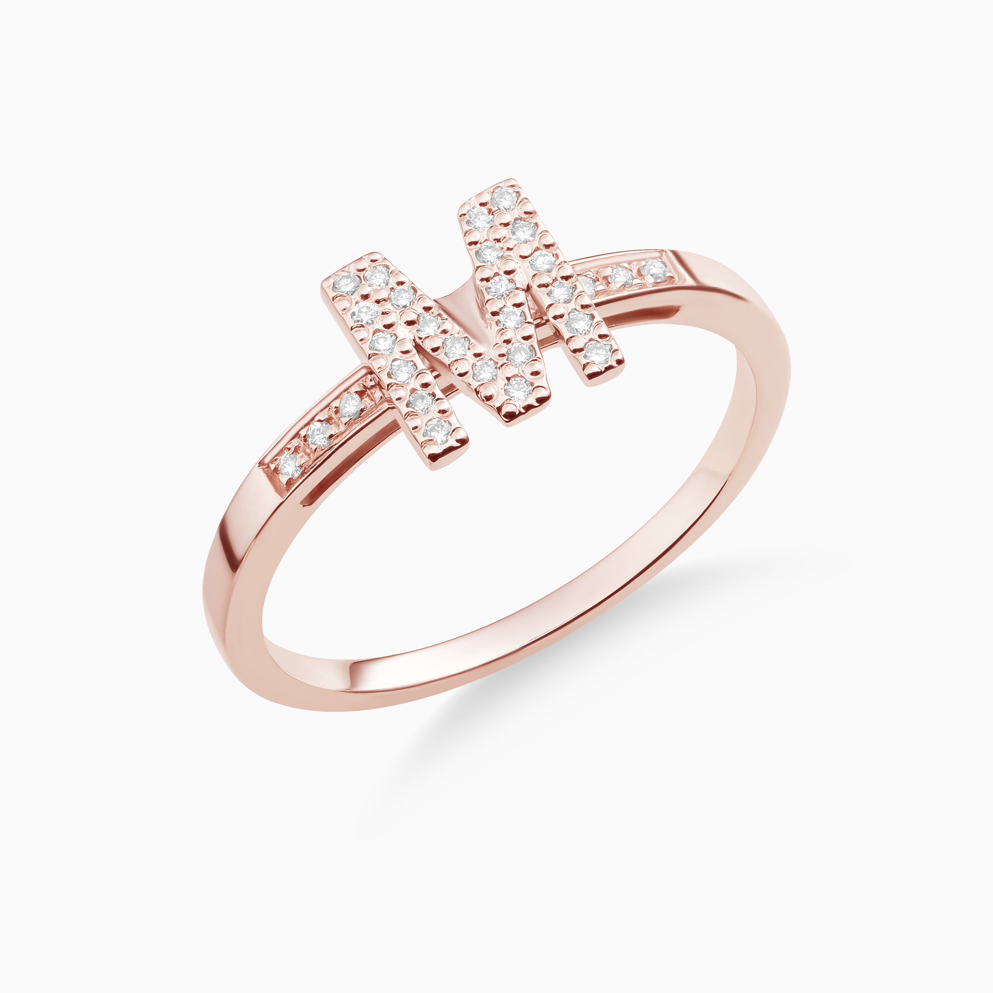 Joujou M Band in 18kt rose gold