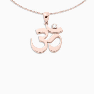 Joujou Om Necklace in 18kt rose gold. 