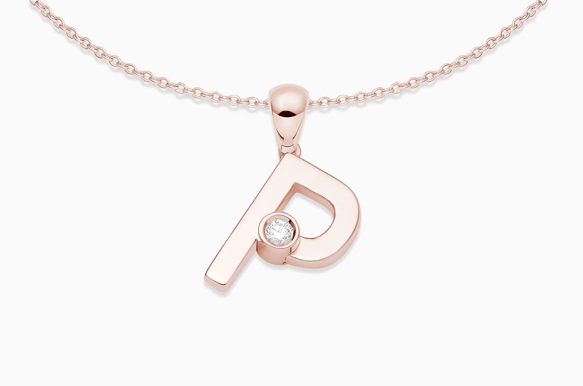 Joujou P Necklace in 18kt rose gold