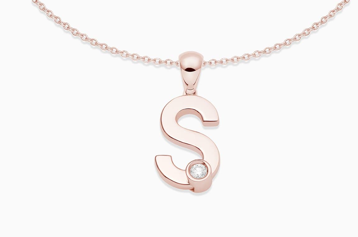 Joujou S Necklace in 18kt rose gold