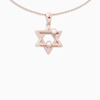 Joujou Star Necklace in 18kt rose gold
