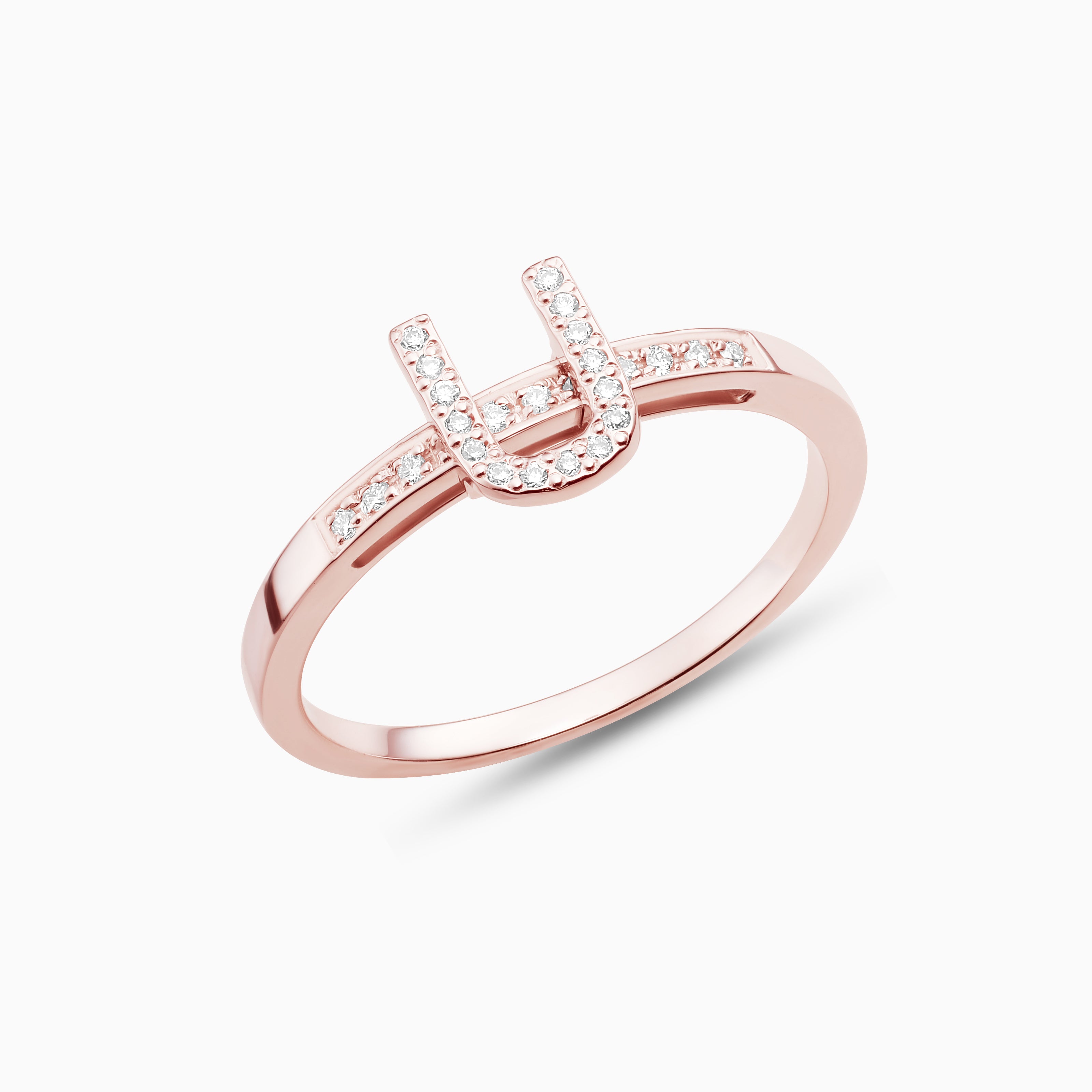 Joujou U Band in 18kt rose gold