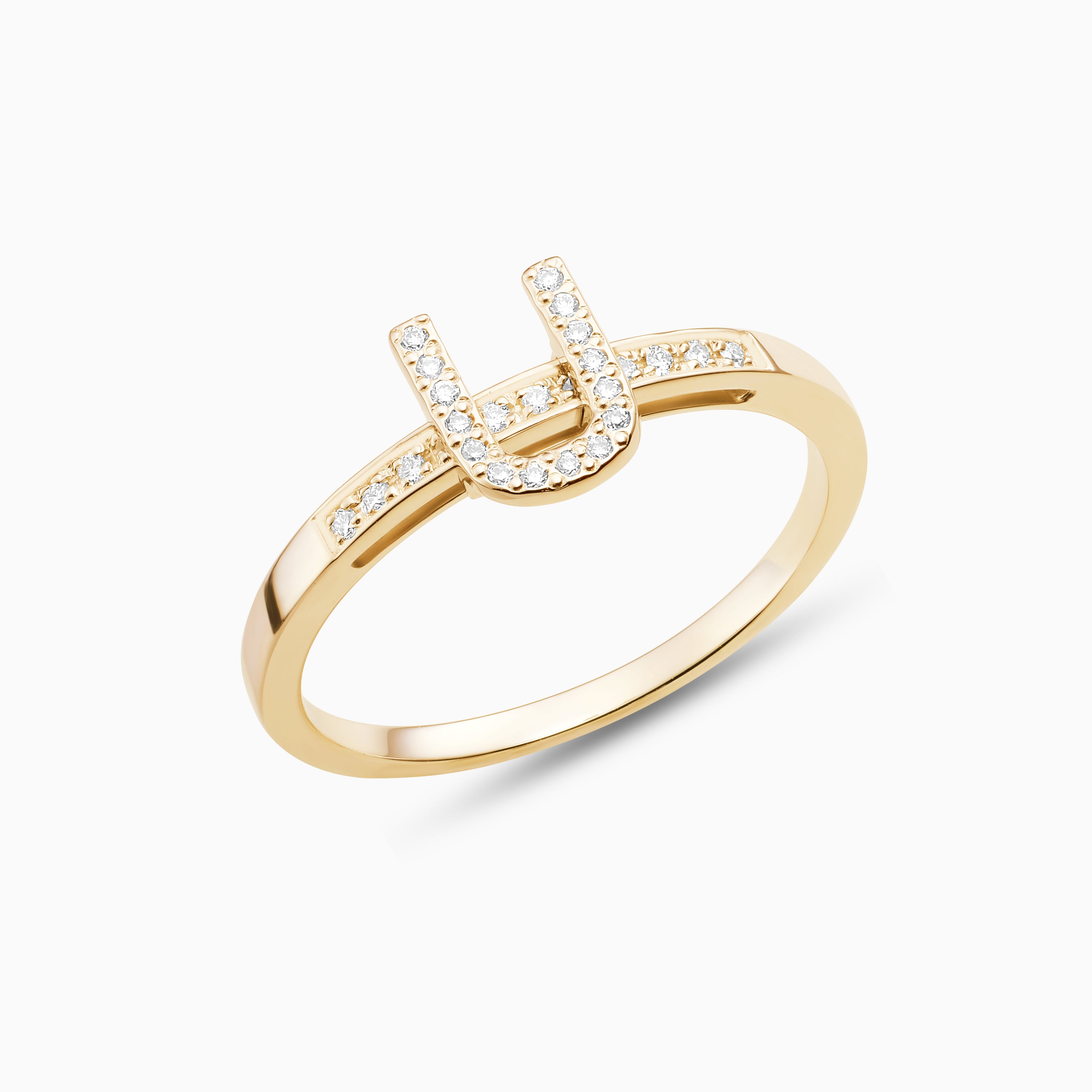 Joujou U Band in 18kt yellow gold