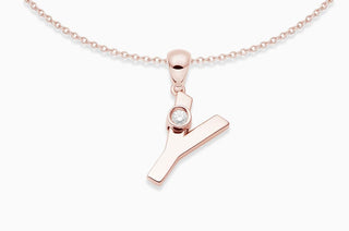 Joujou Y Necklace in 18kt rose gold
