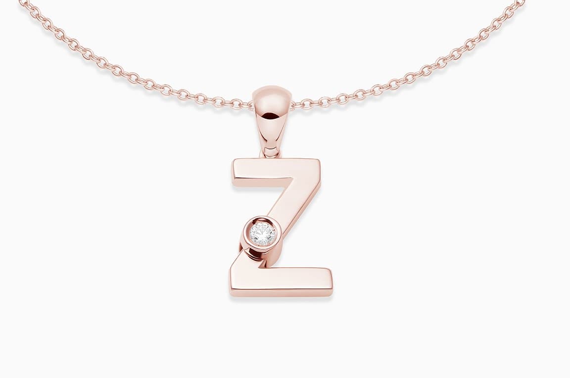 Joujou Z Necklace in 18kt rose gold