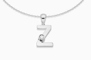 Joujou Z Necklace in 18kt white gold