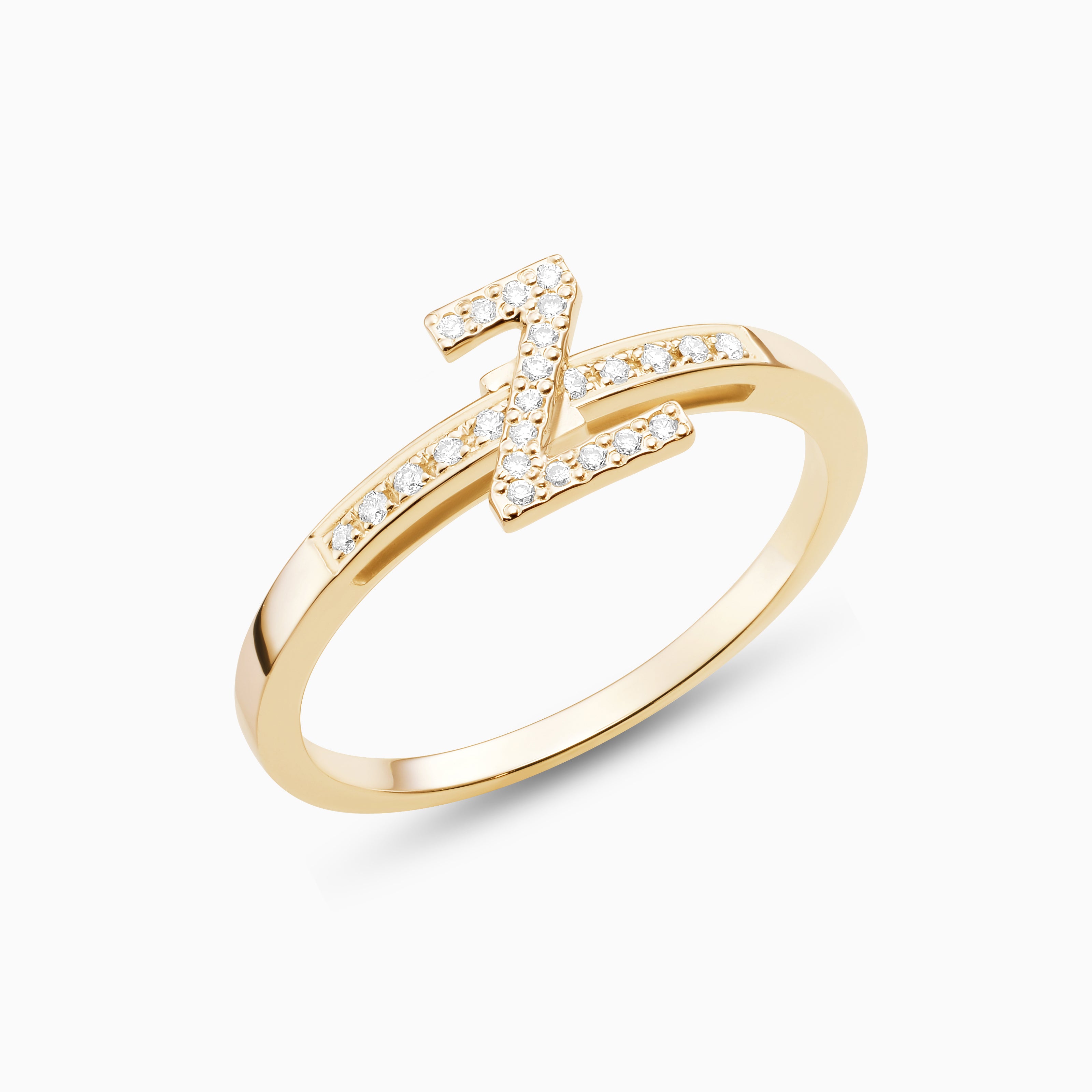 Joujou Z Band in 18kt yellow gold